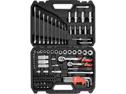Trusă Tubulare 1/4", 3/8" 92 Piese