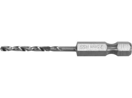 Burghiu Metal Prindere Hexagonală 2,5Mm, Hss6542