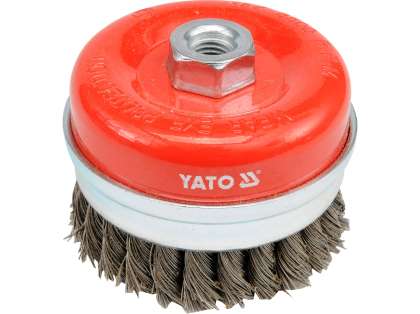 Perie Cupă 100Mm, Prindere M14, Cu Toroane Din Sârmă