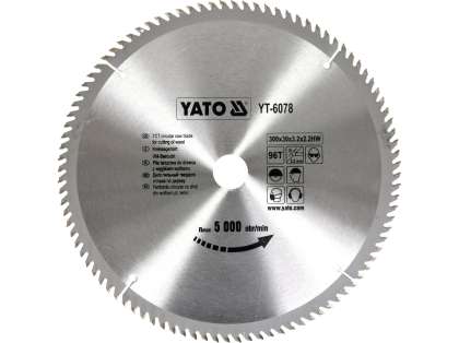 Pânză Fierăstrău Circular Pentru Lemn 300X96X30Mm