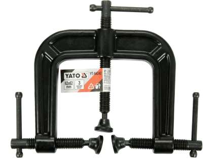 ClemĂ Prindere În 3 Puncte, 62x62mm/2,5''x2,5''