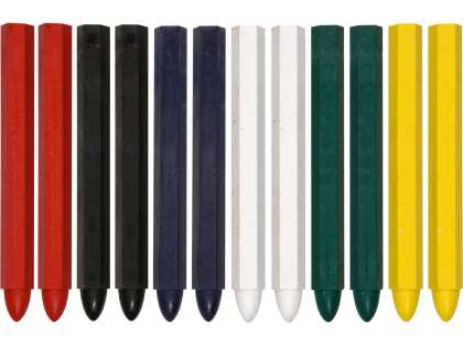 Set 12 Creioane Cerate, 6 Culori