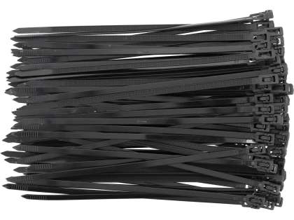 Colier Plastic Reutilizabil 4,8X200Mm 100 Buc, Negru