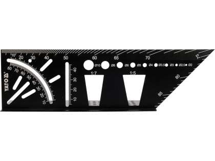 Echer Universal 3D Din Aluminiu, 150X70X215Mm