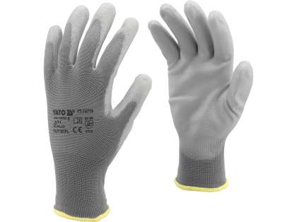 MĂnuȘi De ProtecȚie, Nylon, Gri, MĂrimea 9