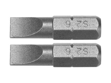Biți 1/4''X25Mm, 6Mm, 2 Buc