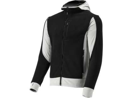 Jacheta Fleece Cu Gluga Sarna Neagru S