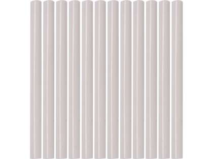 Set 12 Buc Batoane Plastic, 7,2x100mm, Alb