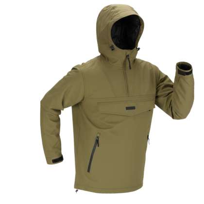 Jacheta Impermeabila Cu Gluga Si Buzunar Frontal- Xl