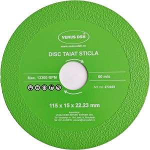 Disc Taiat Sticla - 115X15X22.23 Mm