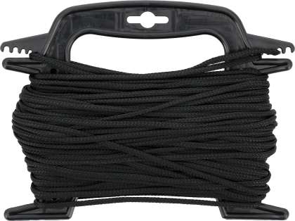 Cordelină Pp 3Mm 30M Negru