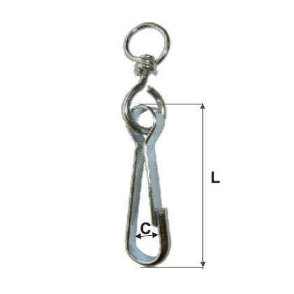 Clema Fixare Cu Inel 14.0x70mm