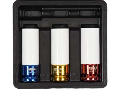 Set Chei Impact Cu Protecție, 3 Buc