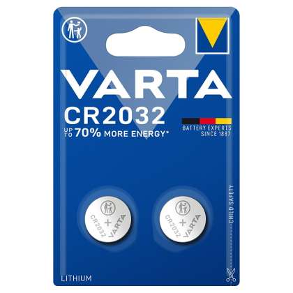 Varta Lithium Coin Cr2032 Bli 2