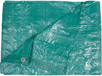Prelată 4X6M, 57G/M2, Verde