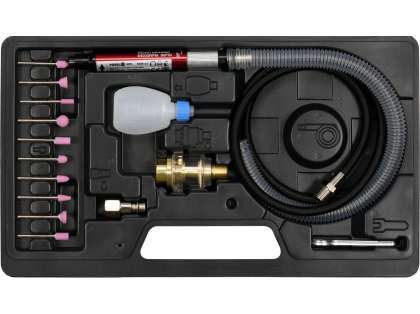 Set Mini Freză Pneumatică, 16 Piese