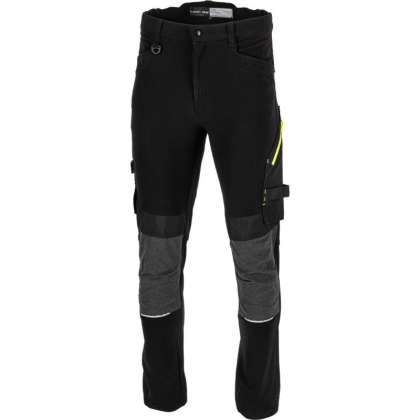 Pantalon Lucru Slim-fit-elastic Durabil / Negru - 3xl