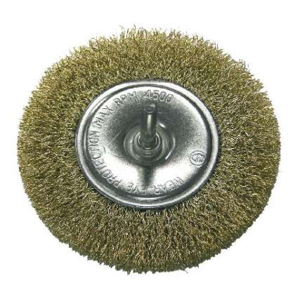 Perie Sarma Alama Tip Circular Cu Tija 100mm
