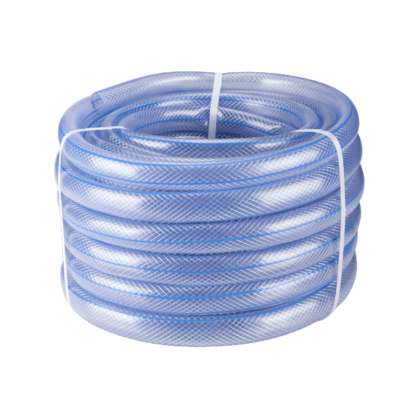 Furtun Transparent Cu Insertie / 50m - 1/2"