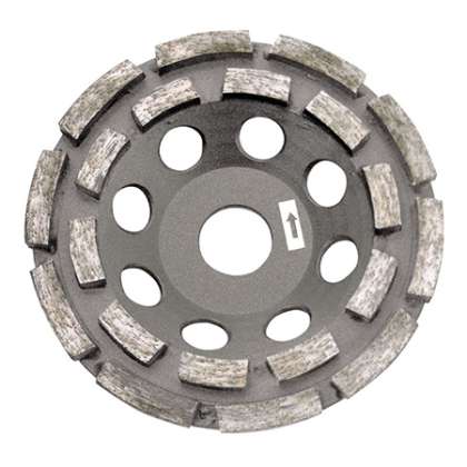 Disc Diamantat Dublu Segmentat De Slefuire 180mm