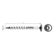 Suruburi Cu Cap Torx Torbante T40 8x240mm, 50/set