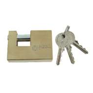 Lacat Monobloc De Alama 90mm / Blister