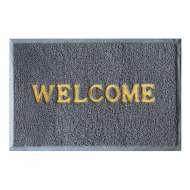 Covoras Intrare Tip-lufa - 38x58cm / Welcome Gri