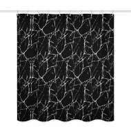 Perdea Dus 90g / 180x200cm - Model-marmura-neagra