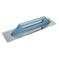 Gletuitor Inox Dintat Cu Maner Lemn 380x130/10mm