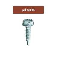 Suruburi Perforatoare Ral8004-aramiu 4.8x28mm, 250/set