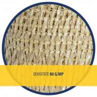 PLASA UMBRIRE 1.5 x  10 M, MARO-ALB, 80 g/mp