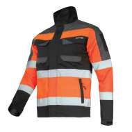 Jacheta Reflectorizanta Slim-fit / Portocaliu - 3xl