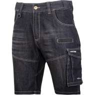 Pantalon Lucru Tip-blugi Scurt Inchisi - Xl