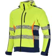Jacheta Reflectorizanta Elastica Cu Model / Verde - Xl