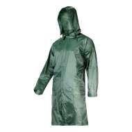 Pelerina Ploaie Cu Nasturi Si Fermoar / Verde - 2xl