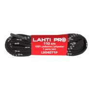 Siret Poliester Plat / Negru-rosu - 110cm, 10/set