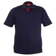Tricou Bumbac Polo / Albastru - S