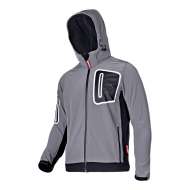Jacheta Elastica Cu Gluga / Gri - 2xl