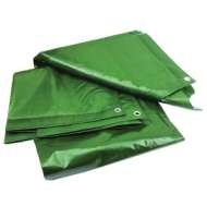 Prelata Cu Inele 120 G/Mp, 6X8 M, Verde