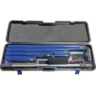 Trusa Profesionala 5 Gletiere 25,40,60,80,100 Cm Cu Maner Telescopic 105-188 Cm, Adaptor Si Rulou Gletuit 9"