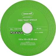 Disc Taiat Sticla - 115X15X22.23 Mm