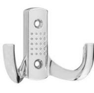 Cuier Mic Cu Puncte, Cromat Mat (Mm)