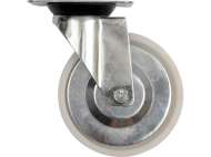 Roată Pivotantă Cauciucata Cărucior 100Mm