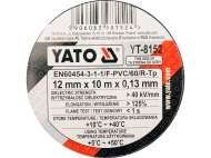 Bandă Izolatoare Pvc 12Mmx10Mx0.13Mm
