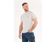 Tricou Gri, Tall Cu Elastan, Mărimea M
