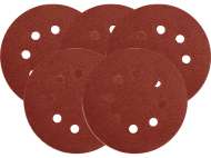 Discuri Abrazive Cu Orificii 125Mm, P80, 5 Buc