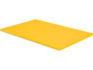 Tocător Plastic, Galben, 450X300X13Mm