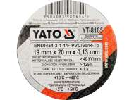 Bandă Izolatoare Pvc 19Mmx20Mx0.13Mm