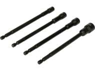 Set De Adaptoare Magnetice 1/4" 150Mm 4 Bucäţi