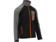 Jachetă Softshell, Negru/Gri, S